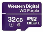 WD Purple MicroSDHC 32 GB / UHS-I U1 / Class 10 (WDD032G1P0C)