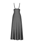 Zvodná Vila Blanes Long Chemise Black - Obsessive XS/S
