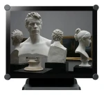15" AG Neovo TX-1502 sivá / Dotykový monitor / XGA / 10 bodový PCAP dotyk / IP65 / VGA, HDMI, DP (TX152011E0100)