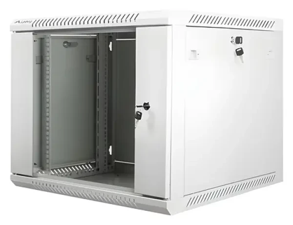 Lanberg WF01-6609-10S sivá / Nástenný rozvádzač / 19" / 9U / 600×600 mm (WF01-6609-10S)