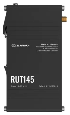 Teltonika RUT145 / Router industriálny / RS485 / LAN Wi-Fi 802.11n / DIN lišta (RUT145000000)