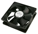 LogiLink Ventilátor 80x80 mm čierny / Ventilátor / 2500 RPM / 32,6 dB / 4-pin (FAN101)