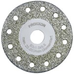 Proxxon Trenn- und Profilierscheibe, diamantiert 50x2,1x10mm, für LHW + LHW/A 28557 Rezný a profilovací kotúč 50 mm 1 ks sklo, Porcelán, obklady; 28557