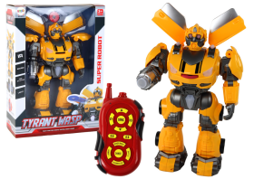 Mamido Veľký robot na diaľkové ovládanie R/C oranžový