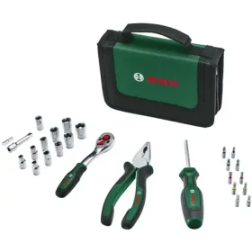 BOSCH Sada ručného náradia / 26 ks / Račňa, kombinačky, skrutkovač (4059952643328)