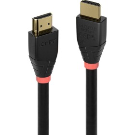 LINDY HDMI prepojovací kábel Zástrčka HDMI-A, Zástrčka HDMI-A 10.00 m čierna 41071 pozlátené kontakty HDMI kábel; 41071
