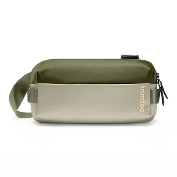 Tomtoc Explorer T21 Sling Bag S olivovo zelená / Taška / crossbody (T21S1T1)