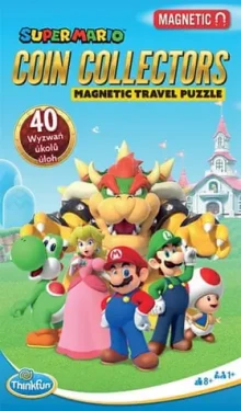 ThinkFun Super Mario Magnetická Cestovná hra