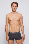 Pánske boxerky Trunk 3p CO 50325403 - Hugo Boss M černá-modrá-šedá