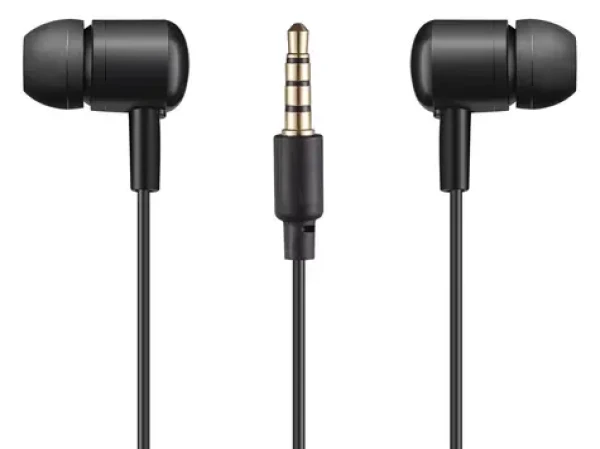 Sandberg Saver Earphones čierna / Slúchadlá do uší / 3.5mm jack / 1.2m