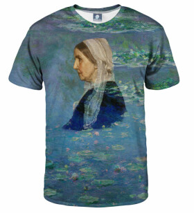 Aloha From Deer Water Mother T-Shirt TSH AFD954 Blue