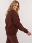 Mikina CLM BL 1280.22 hnedá XL