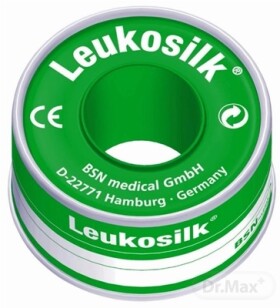 LEUKOSILK Náplasť na cievke 1,25 x 5 m 1 ks