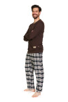PÁNSKE PYŽAMO PMB.7334 BIG J/25 BROWNIE XXL