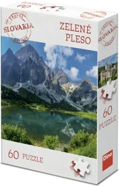 Dino Puzzle Turistická edícia Zelené pleso
