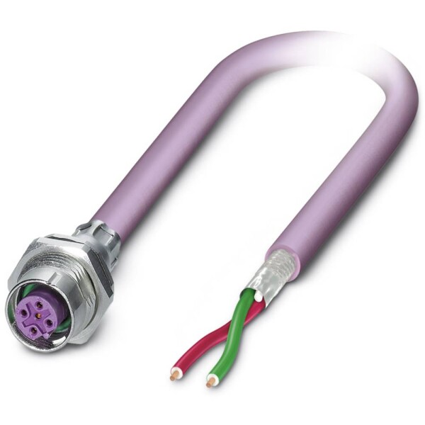 Bus system flat-type plug SACCBP-M12FSB-2CON-M16/0,5-910 1534384 Phoenix Contact; 1534384