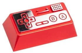ZOMOPLUS Aluminium Keycap Retro Gamepad II červená / pre Cherry MX Switches (714216998494)