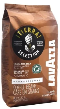 Lavazza Tierra 1 kg / Zrnková káva / 100% Arabica (8000070043329)