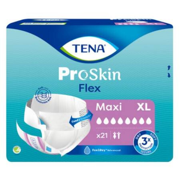 TENA Flex maxi XL inkontinenčné nohavičky 21 ks