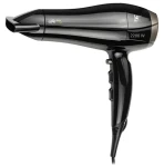 Lafe Sleek Shine Ionic Pro čierna / Fén na vlasy / 2200 W / ionizácia / difuzér / koncentrátor (LAFSUS47061)