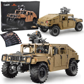 Mamido Súprava kociek 3935-ele vojenské auto Humvee 1:8 pohyblivé prvky ZA5252