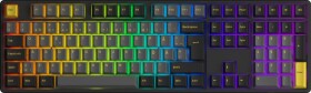 Akko AKKO Black & Gold 5108B Plus Wireless Gaming-Tastatur, RGB, - V3 Cream Yellow Pro Switch, schwarz, ISO (DE)