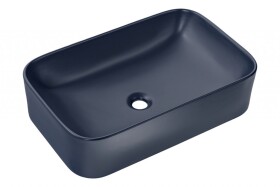 COMAD - Umývadlo na dosku KAMA 60, tmavo modrá 5907611655283