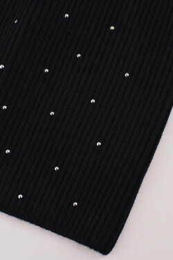 DÁMSKA ČIAPKA S MODALOVÝMI FLITRAMI CZ104 černá 54-58