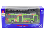 Mamido Turistický dvojposchodový autobus 1:32 s otváracími dverami zelený