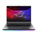 Asus ROG Strix G18 sivá / Notebook / 18" WQXGA / Intel Core Ultra 9 275HX / 32GB / 1TB SSD / RTX 5060 8GB / W11H (G815LM-NEBULA008W)