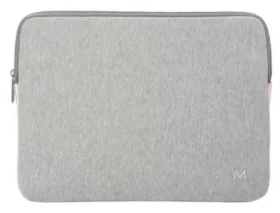 Mobilis Skin Memory Foam Sleeve 12,5-14" šedo-ružová / Puzdro na notebook / Pamäťová pena / MacBook Air, MacBook Pro (049015)