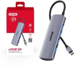 Unitek H1112EGY01 / USB hub / USB-C / 4X USB-A / 10 Gbps (H1112EGY01)