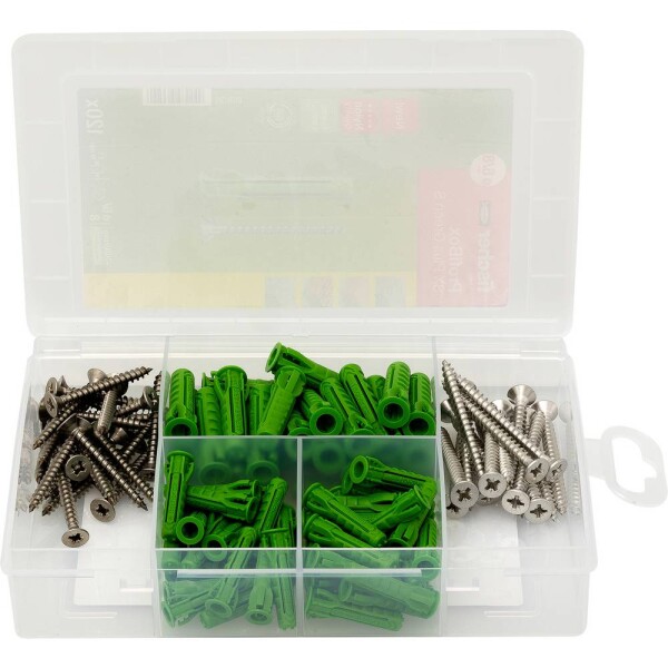 Fischer ProfiBox SX Plus Green Upevňovacia sada 567898 120 ks; 567898