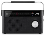 JVC RA-E315B čierna / Prenosné rádio / FM / Bluetooth / 5W (RA-E315B)