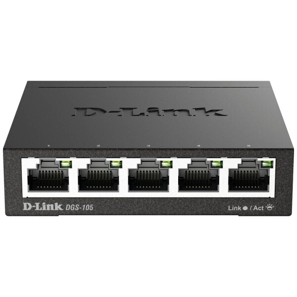 D-Link DGS-105 sieťový switch 5 portů 1 GBit/s; DGS-105/E