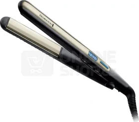 Remington S6700 / žehlička na vlasy / 110mm dlhé doštičky / 150 - 230 ° C / digitálny displej / čierno-fialová (S6700)