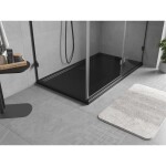 MEXEN - Flow sprchová vanička obdĺžniková slim 90 x 150, čierna mat 46R709015