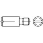 Nastavovacie skrutky TOOLCRAFT 119073 M4 DIN 927 10 mm príruba oceľ 100 ks; 119073