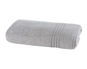 Froté osuška Kira 70x140 cm, strieborná%