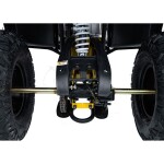 Mamido Detská benzínová štvorkolka RamiGO DISCOVERER 125CC čierno-žltá