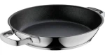 WMF PermaDur Advance čierna / Servírovacia panvica / Priemer 28 cm / nerezová oceľ / do rúry (0790306991)
