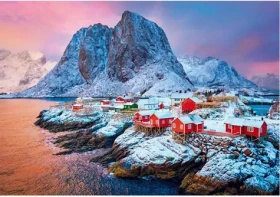 Clementoni 35587 Puzzle Dedina Hamnoy 500 dielikov