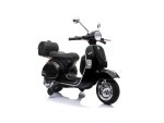 Mamido Detský elektrický skúter Vespa čierna