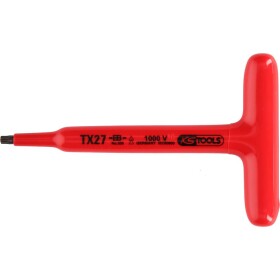 Nástrčný torx kľúč s T-rúčkou s dvojitou izoláciou, T25, 160 mm KS Tools 117.2415; 117.2415