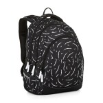 Školský batoh Bagmaster Digital 23 A Black/White