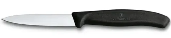 VICTORINOX Swiss Classic Kuchynský nôž čierna / Dĺžka čepele 8 cm (6.03)