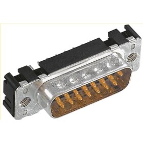 HARTING 09651616713 D-SUB kolíková lišta 180 ° Pólov: 9 spájkovaný konektor 1 ks; 09651616713