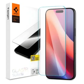Spigen Glas.tR Slim / Ochranné sklo / Apple iPhone 15/16 (AGL06910)
