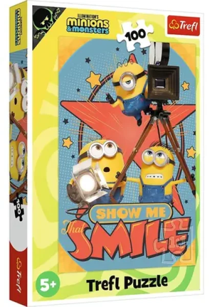 Trefl Puzzle Mimoni a príšery 100 dielikov