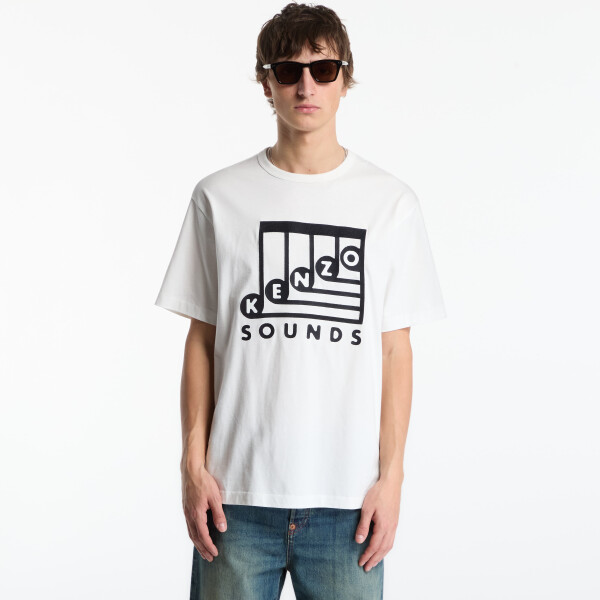 Tričko KENZO Gots Sounds Classic T-Shirt Off White XL